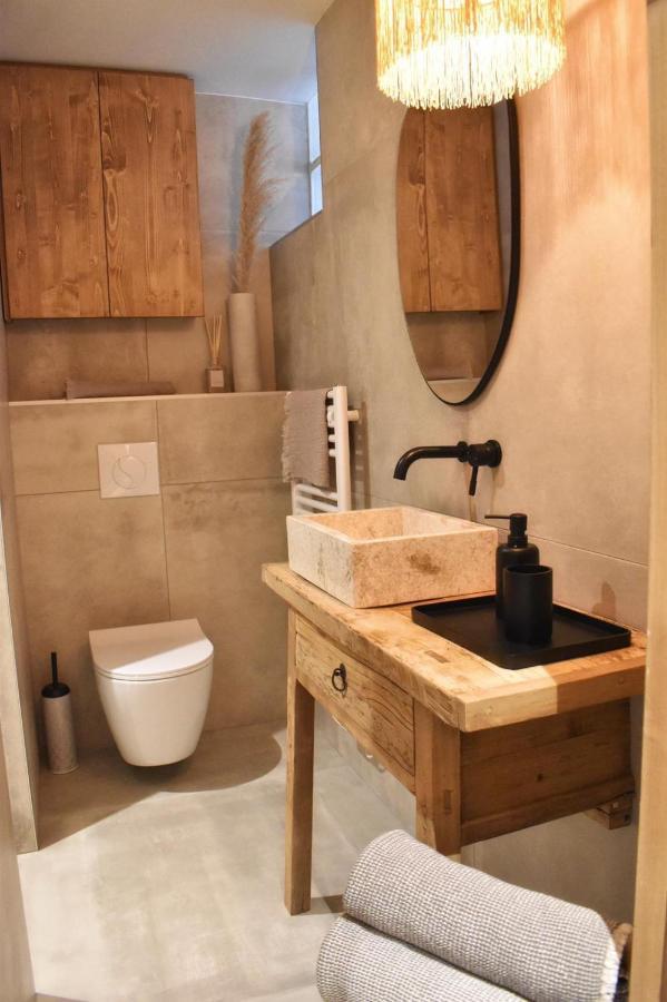 Apartment Wabi-Sabi By Japandi Home Megeve Bagian luar foto
