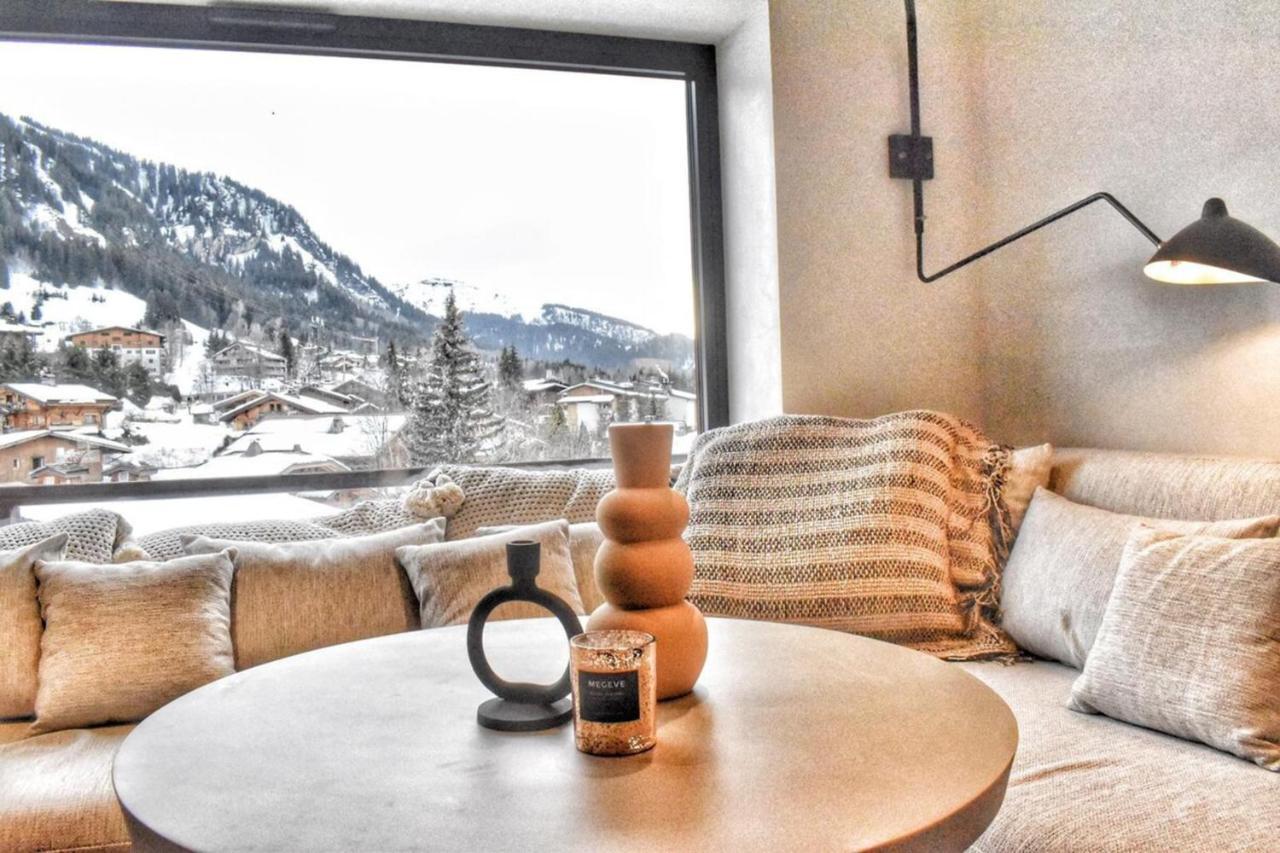Apartment Wabi-Sabi By Japandi Home Megeve Bagian luar foto