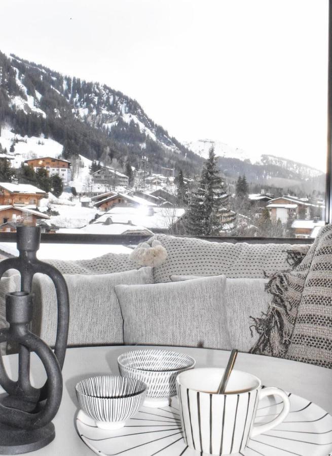 Apartment Wabi-Sabi By Japandi Home Megeve Bagian luar foto
